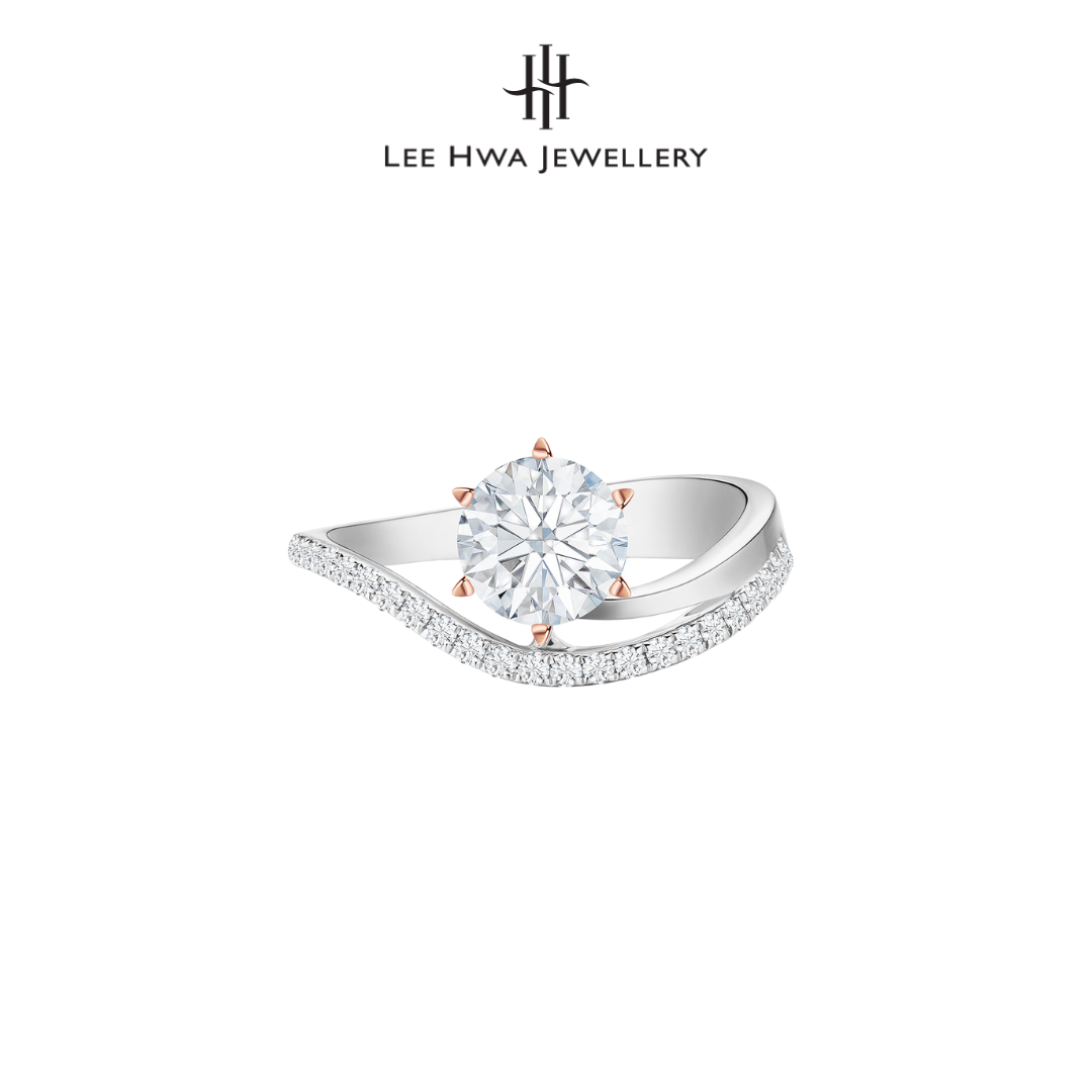 Lee Hwa Jewellery Destinée Soleil White Gold Ring