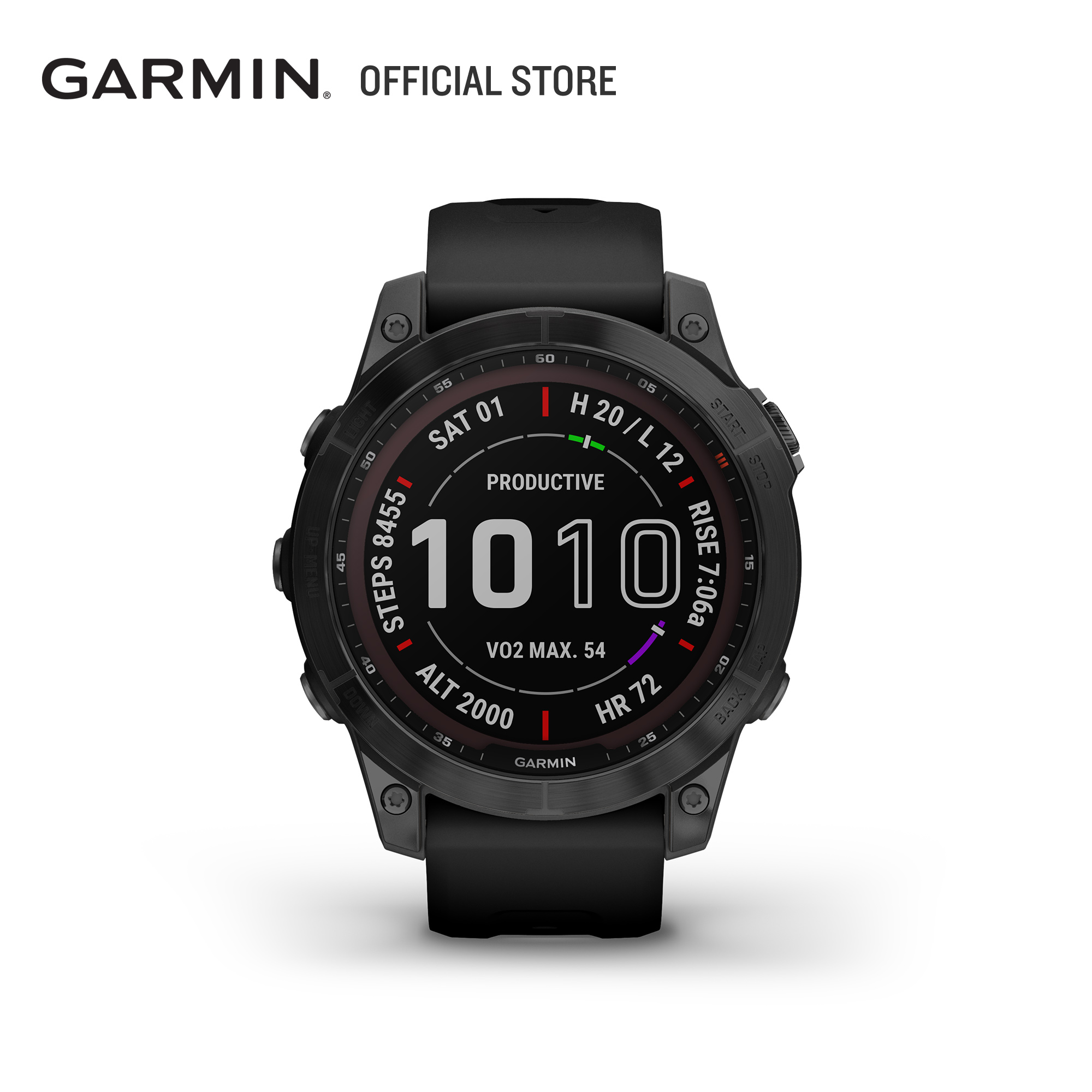 Garmin Fenix 7X Sapphire Solar Multi-band GPS Watch (51mm)